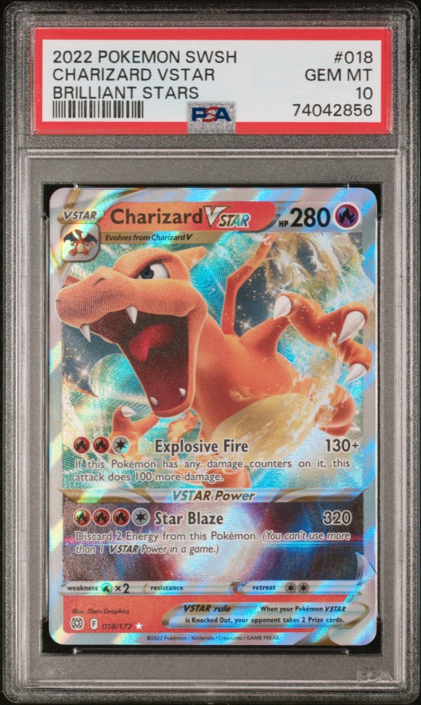 Pokemon BRILLIANT STARS EN 018 Charizard VSTAR PSA 10 TCG Sepeti pokemon-brilliant-stars-en-018-charizard-vstar-psa-10-tcg-sepeti